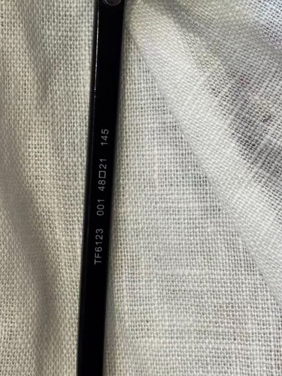 Tom Ford TF6123 Black Round Eyeglasses